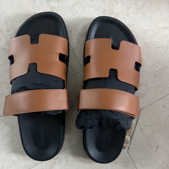 Hermes Chypre Sandals size W42/M41 - Picture 1 of 4